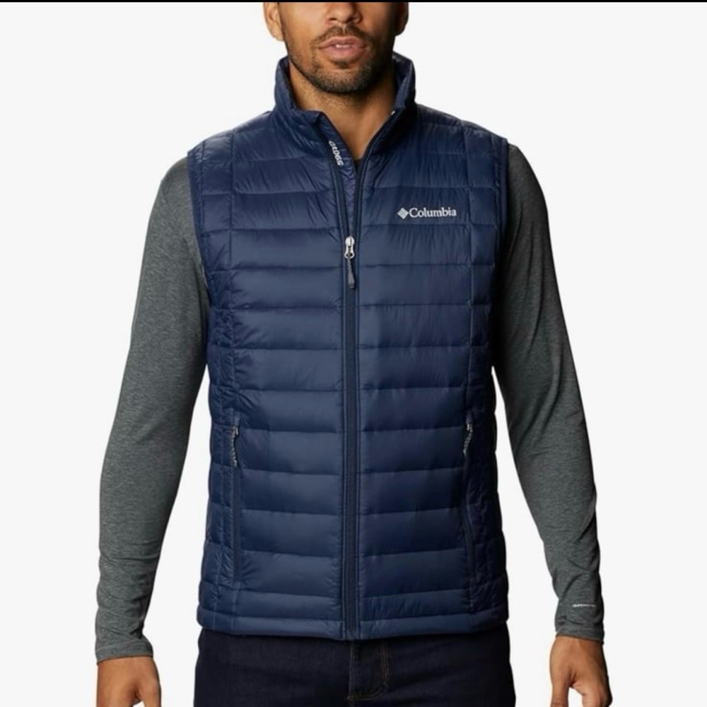 Columbia Men’s Voodoo Falls 590 TurboDown Vest, Thermal Reflective Warmth